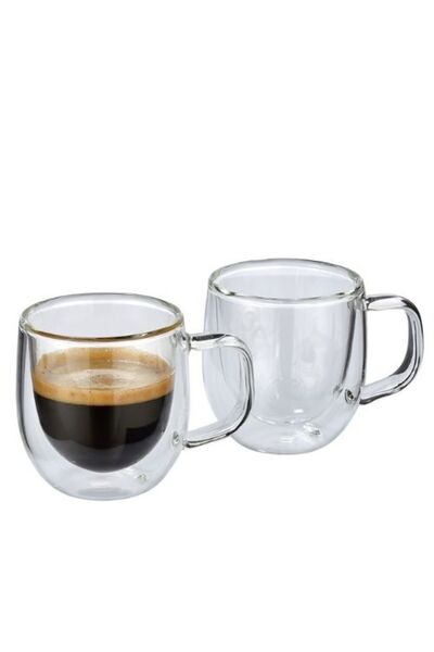 Cilio Set 2 cesti pentru espresso, 80 ml, Veneto -