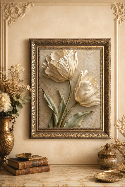 TekTablo Vintage Framed Painting, Classic Antique Framed Painting Models