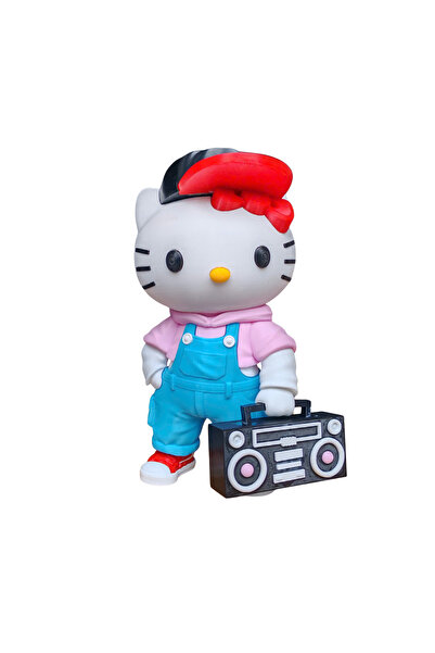 Eva Prints Figurina Hello Kitty Urban Vibes 26 cm, model decorativ printat 3D...