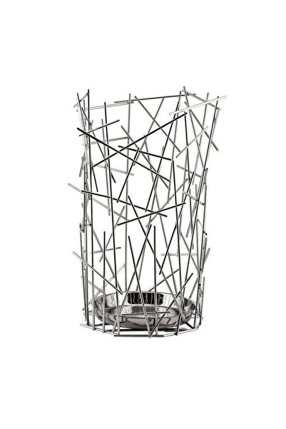 Alessi Βάση ομπρέλας φουσκωτή FC07 Δ33x50εκ. Μεταλλικό Χρώμιο