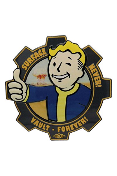 Fanattik Placa din rasina Vault Boy din seria Fallout - Editie Limitata de Co...