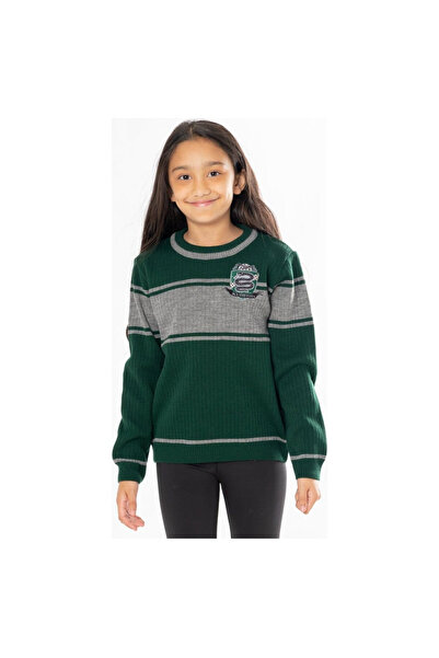 OEM Pulover pentru copii Harry Potter Slytherin Mărimea 11-12 ani