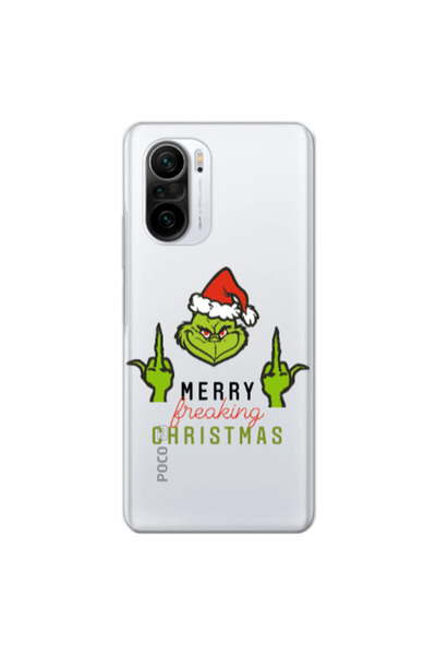 Other Xiaomi Poco F3 Merry Christmas44 Transparent Silicone TPU Θήκη