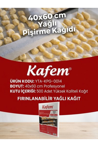 KAFEM 40*60 yağlı pişirme kağıdı