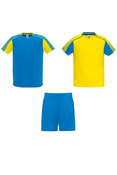 ROLY Set echipament sportiv unisex Juve, galben/albastru royal