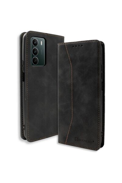 Bodycell Θήκη Realme C75 Book Case Πορτοφόλι - Black