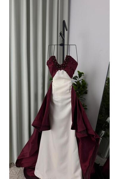 ALTOBAD Evening dress decorated with crystals in several colors: black, red, ...