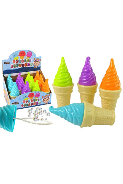 LeanToys Baloane de sapun (bule de sapun) in forma de inghetata, pentru copii...