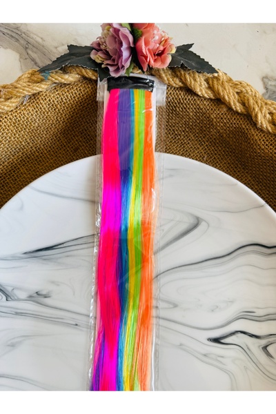 Yeşim Aksesuar Tinsel Glitter Hair & Glitter Hair Extensions (1 Piece)