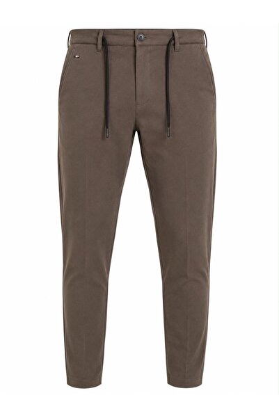 HZR wear Men's Jogger Pants, Stretchy Fabric, Lycra, Slim Fit, with Laces