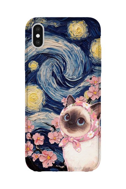 lelia Printed Transparent Phone Case Compatible with iPhone X/Xs |   Collecti...