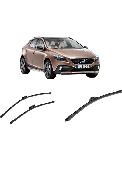 Bosch Σετ 3 υαλοκαθαριστήρων VOLVO V40 Cross Country (526) από το 2012-2019, ...