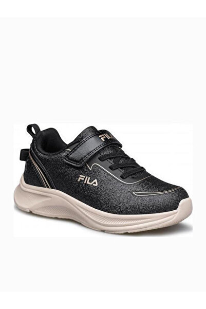 Fila Παιδικά Sneakers με Σκρατς Μαύρα