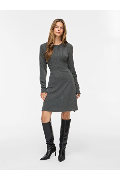 VILA Strickkleid VIKERRY Kurzes