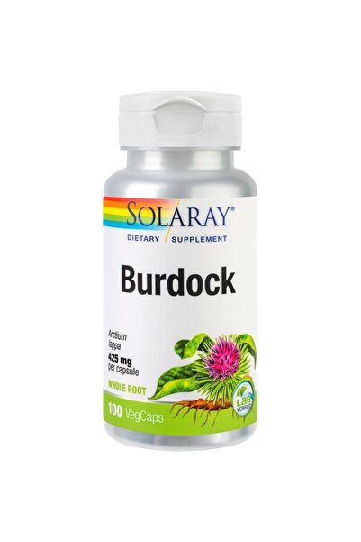 Solaray Burdock (Brusture) 425mg 100cps Secom,