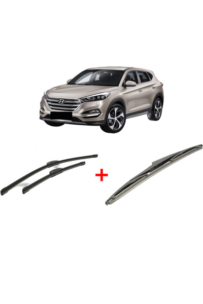 Bosch Σετ 3 υαλοκαθαριστήρων HYUNDAI TUCSON SUV Van (TLE) από το 2015 - 2020,...