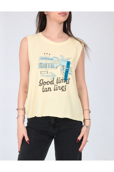 Evendi Tank Top, Yellow