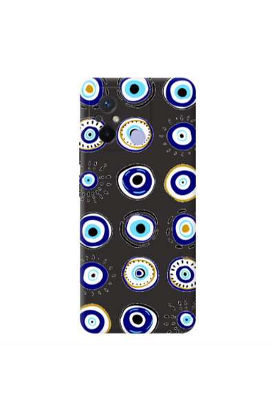 Other Xiaomi Redmi 12C Beads Black Colored Silicone TPU Θήκη