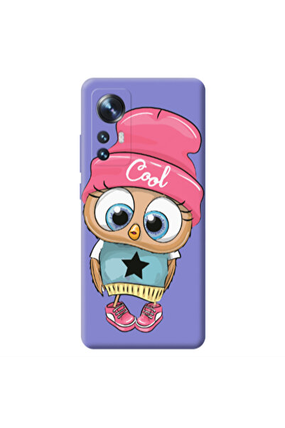 Other Xiaomi Mi 12 Cool Star Purple Colored Silicone TPU Θήκη