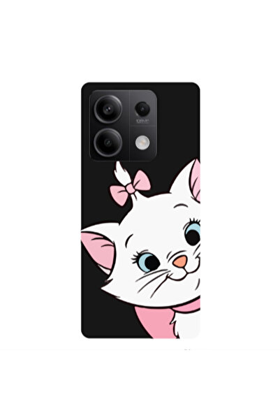Other Xiaomi Redmi Note 13 5G I am here Black Colored Silicone TPU Θήκη
