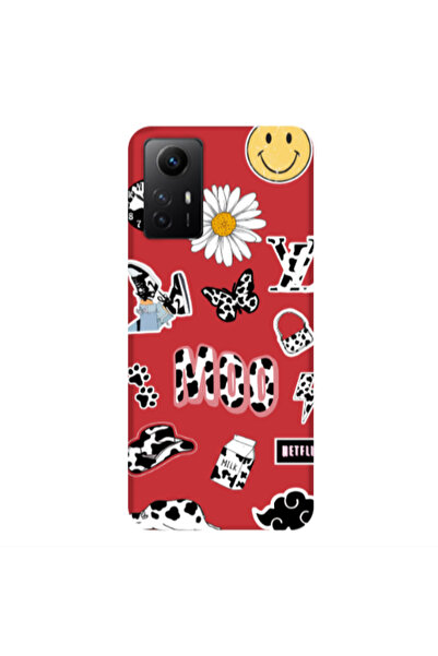 Other Xiaomi Redmi Note 12s Find Yourself 6 Red Colored Silicone TPU Θήκη