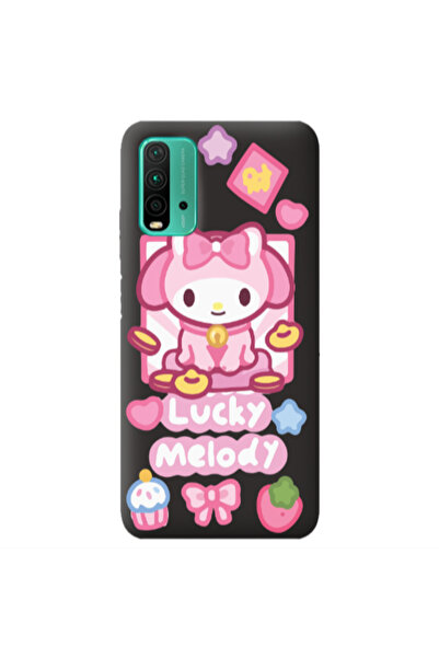 Other Xiaomi Poco M3 Lucky Melody Black Colored Silicone TPU Θήκη