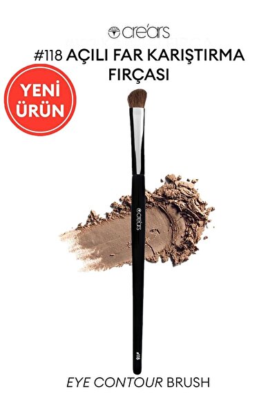 Cre'ars فرشاة مزج ظلال العيون المائلة لتحديد محيط العين # 118