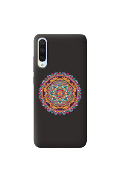 Other Xiaomi Mi 9 Lite Mandala D102 Black Colored Silicone TPU Θήκη