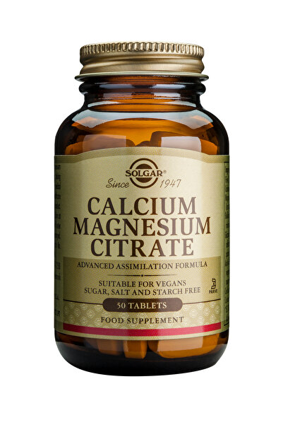 Solgar Calcium Magnesium Citrate 50tb