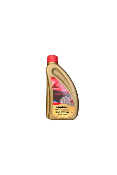 OEM Federal Saphire 100% Synthetic Petrol 5W/40 SM/CF 1L