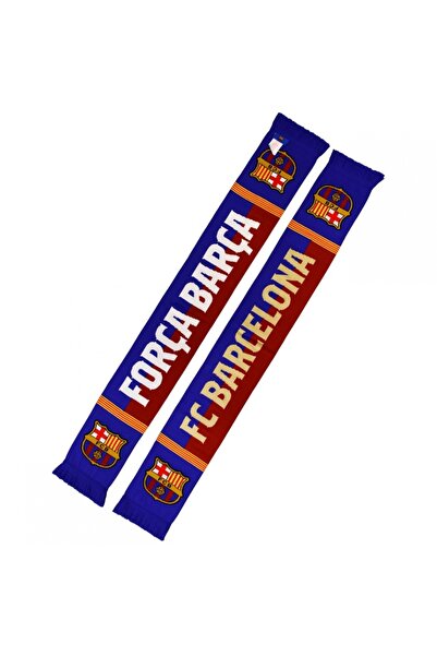 FC BARCELONA Fular oficial Double Knitted Scarf N33, acrilic, multicolor.