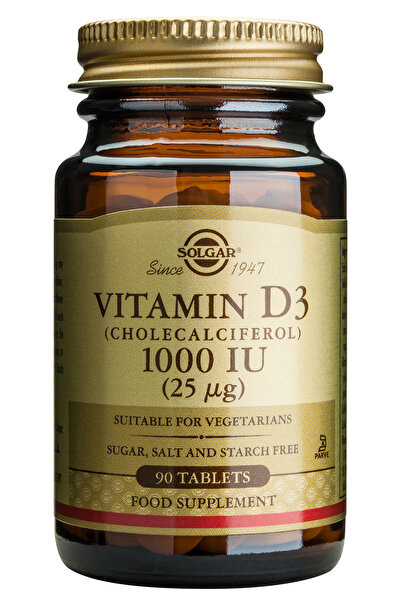 Solgar Vitamina D3 1000iu 90tb