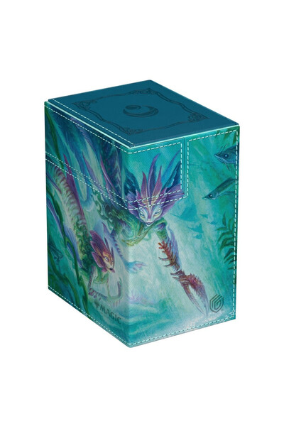 Ultimate Guard Cutie pentru carti Flip'n'Tray 133+, Merfolk, multicolor