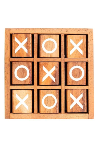 QUINT Joc de societate XO Spin, lemn, multicolor, 2 jucatori