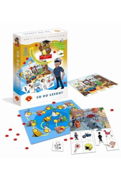 ALEXANDER Puzzle educativ - Ce trebuie facut?, Alexander, Multicolor