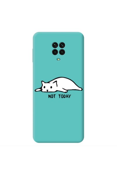 Other Xiaomi Redmi Note 9 Pro Not Today Turquoise Colored Silicone TPU Θήκη