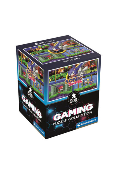 CLEMENTONI puzzle Cube 500 piese - Sonic 64 Biți - 2 (35808)
