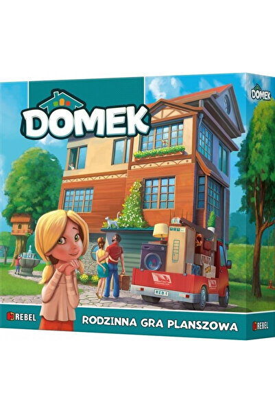 Rebel Joc de societate Domek, proiectare interioara creativa, pentru familie,...