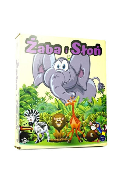 ABINO Joc de societate Zambet pe elefant multicolor 0x20x24cm