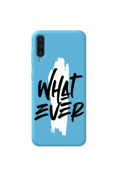 Other Samsung A70 What Ever Blue Colored Silicone TPU Θήκη