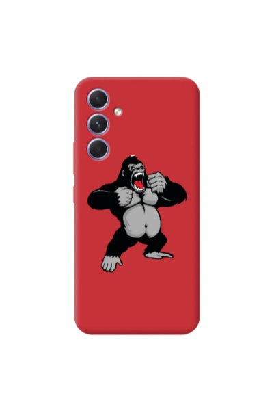 Other Samsung A36 Angry Gorilla2 Red Colored Silicone TPU Θήκη