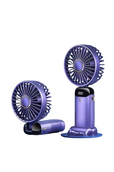 OEM Ventilator portabil de mână / de birou / de gât, 5 trepte de viteză, ungh...