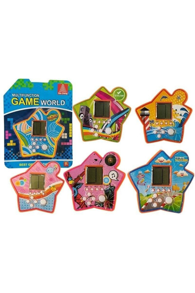 OEM Joc Electronic de buzunar Tetris MIX Leantoys Pentru Copii 3+