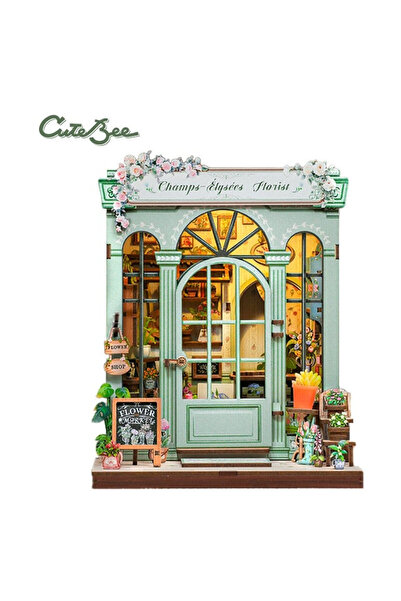 OEM Miniatură Florală Champs-Élysées – set de modelism 18×16 cm