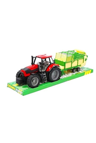 OEM Tractor cu remorcă autodescarcătoare Macyszyn Toys, jucărie agricolă