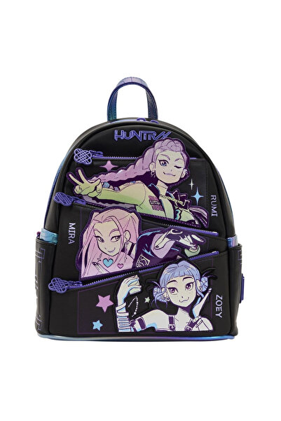 OEM Mini rucsac KPop Demon Hunters, Loungefly, design unic, multicolor