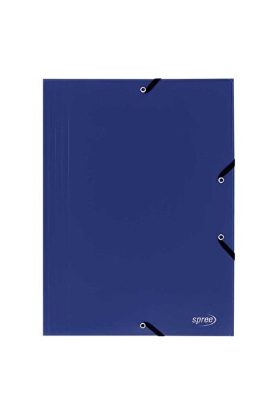 OEM Mapă A4 cu elastic albastru Koh I Noor din plastic pentru documente