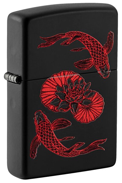 Zippo Koi Fish In Red Dizayn Çakmak