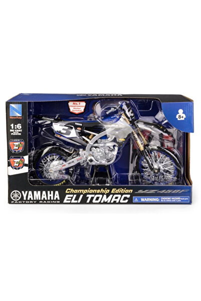 Daffi Model Motocicletă Yamaha YZ450F Star Racing 2022 Eli Tomac 1:6 New Ray