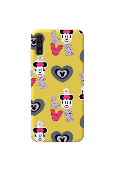 Other Samsung A70 Minnie Yellow Colored Silicone TPU Θήκη